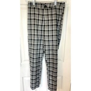 Sky and Sparrow Women's Casual Dress Pants Size XSmall cotton Plaid Multicolor